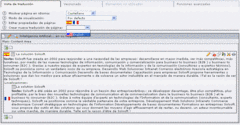 Pantalla de edici�n de p�gina multi-idioma.