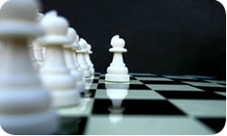 Estrategia, como en ajedrez